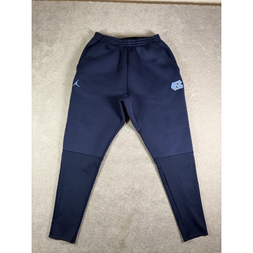 Jordan UNC Tar Heels Spotlight Fleece Pants Men's Large Navy Basketball Max